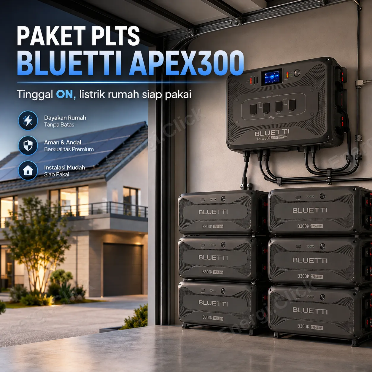 BLUETTI Apex Power Home 3840 W